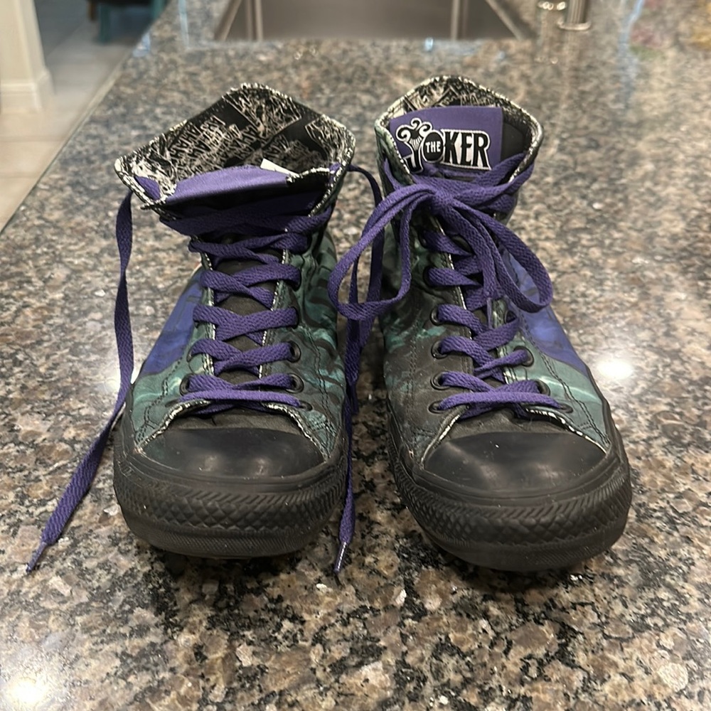Limited Edition Joker Chuck Taylor Converse All Stars tennis shoes